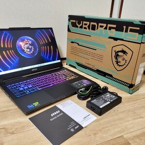 MSI CYBORG 15 A13V RTX 4060 intel core i7 第13世代 13620H ゲーミング パソコン