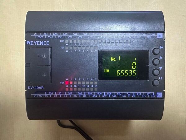 KEYENCE KV-40AR PLC AC電源入力 キーエンス 産業用基本ユニット