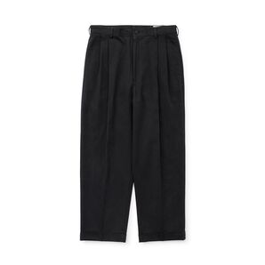 everyone 2tuck chino trousers black 美品 XL クリーニング済み