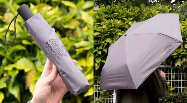 新品LAWSON Coleman 晴雨兼用・自動開閉折りたたみ傘 ローソン 日傘 コールマン