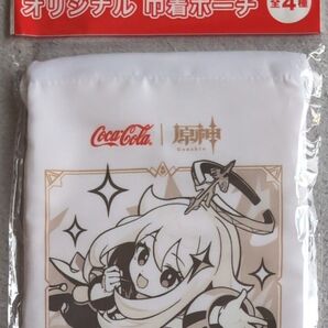 コカ・コーラ 原神 オリジナル巾着ポーチ