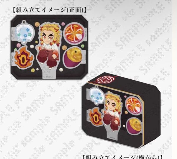 鬼滅の刃 カフェ バースデー 立体アクリルスタンド 誕生祭 煉獄 杏寿郎 2025