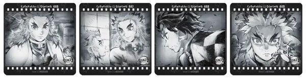 鬼滅の刃 ダイニング コースター 煉獄 杏寿郎 炭治郎 鬼滅シアター コンプリート セット 無限列車編