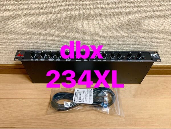 dbx 234XL 2/3/4-Way Crossover ディービーエックス クロスオーバー (チャンネルディバイダー)