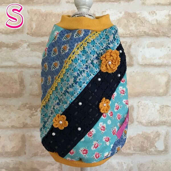 犬服ハンドメイド タンクトップ Sサイズ