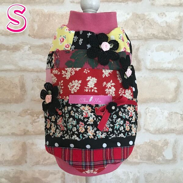 犬服ハンドメイド タンクトップ Sサイズ