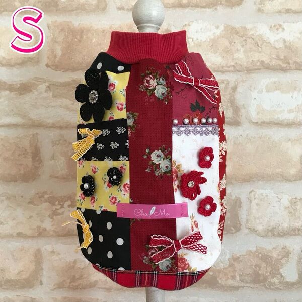 犬服ハンドメイド タンクトップ Sサイズ