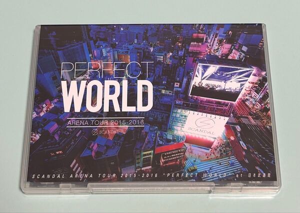美品 DVD SCANDAL ARENA TOUR 2015-2016 「PERFECT WORLD」