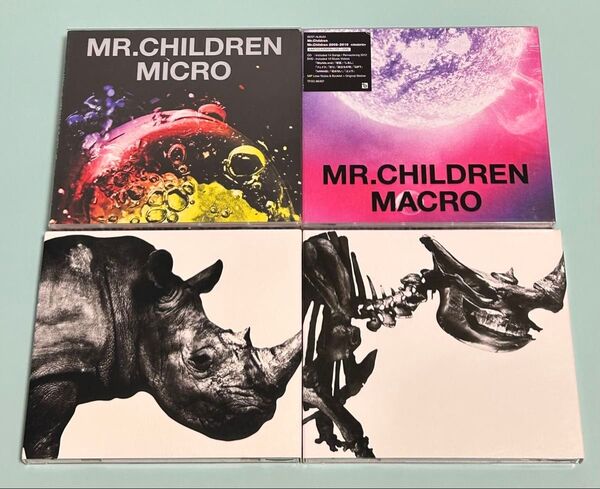 Mr.Children ベスト盤 CD 4枚セット 肉 骨 MICRO MACRO 1992-1995 1996-2000 他