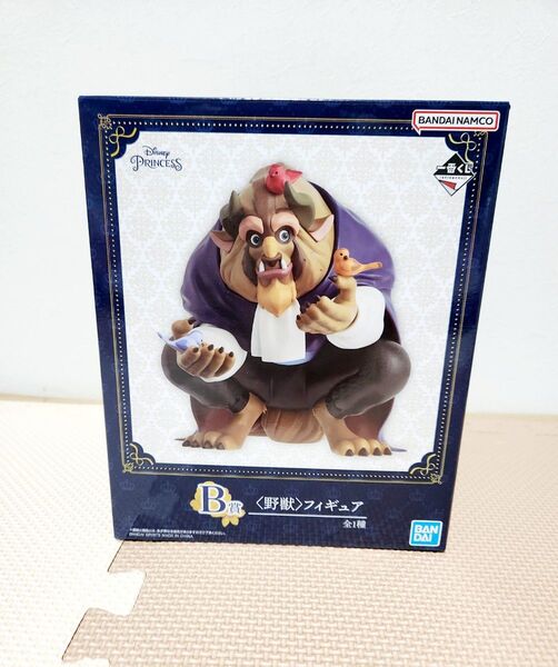 最安値!!【新品未使用未開封品】野獣 フィギュア ディズニープリンセス 一番くじ 美女と野獣 B賞