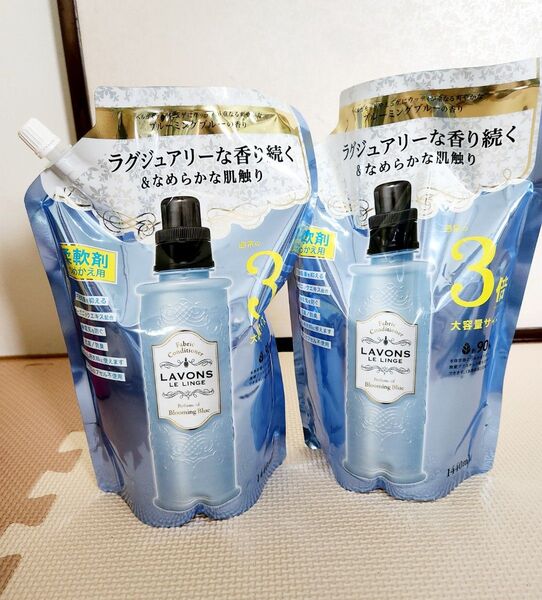 【新品未使用未開封品】ラボン 柔軟剤 ブルーミングブルー 1440ml 1袋