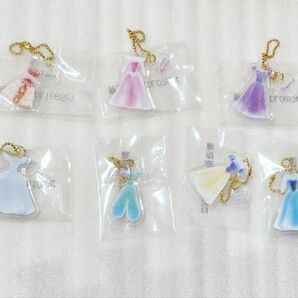 ディズニープリンセス 一番くじ カラーチャーム 7種セット
