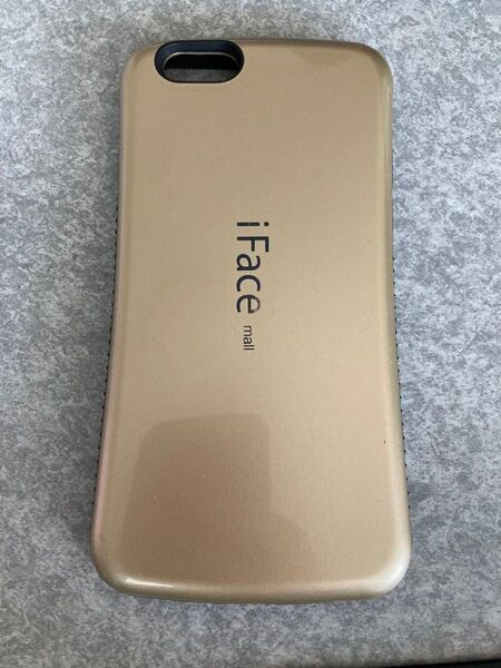 iFace mall iPhone6/6S用 ハードケース ゴールド