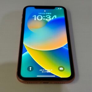 【値下げ不可】iPhoneXR 128GB コーラル SIMロック解除済み