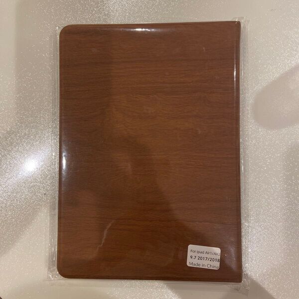 iPad Air/Air2 ケース 木目調 ブラウン 未使用