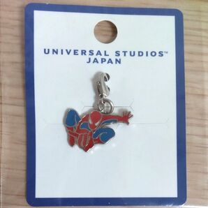 USJ スパイダーマン チャーム ストラップ グッズ ユニバーサルスタジオジャパン お土産 キャラクター アメコミ
