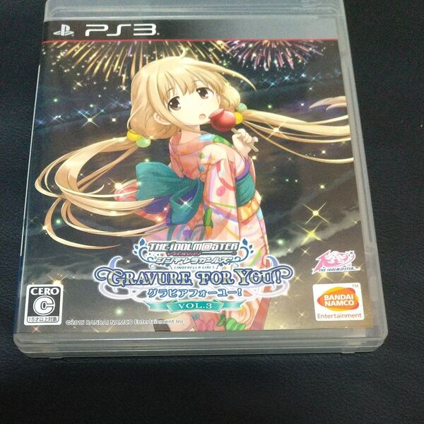 PS3 アイドルマスター シンデレラガールズ グラビアフォーユー vol.3