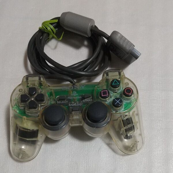 純正 SONY PS2 DUALSHOCK クリア スケルトン アナログコントローラー