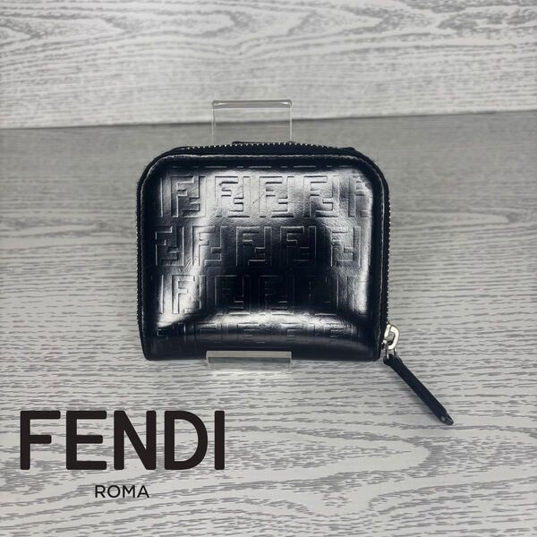 美品 FENDI フェンディ 財布 二つ折り S5544