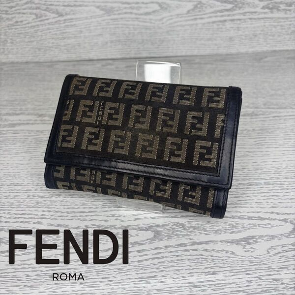 美品 フェンディ FENDI 財布 二つ折り S5522