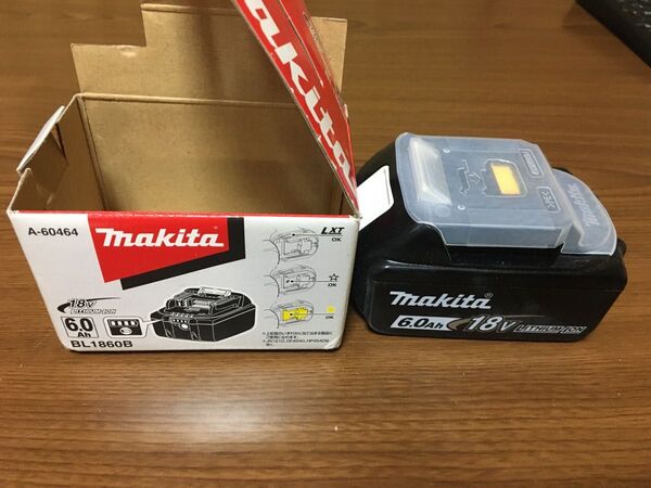 マキタリチウムイオンバッテリBL1860B 18V 6.0Ah A-60464 未使用品