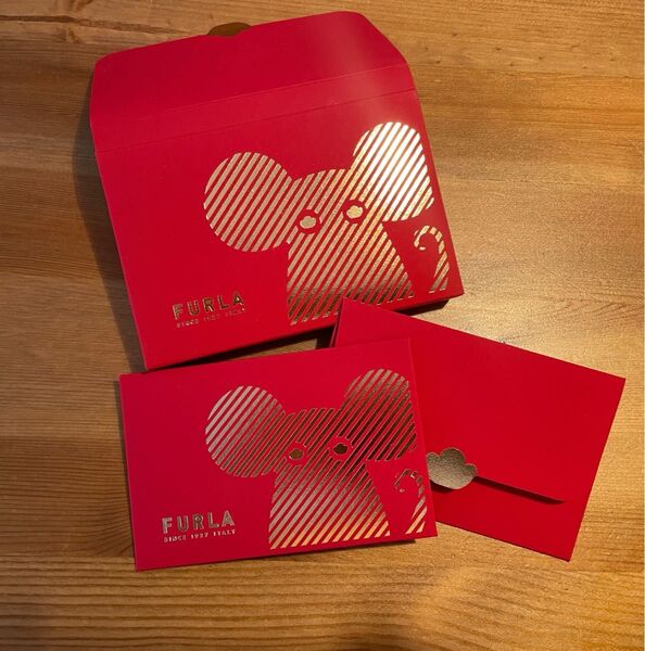 FURLAフルラ ノベルティ ポチ袋 非売品