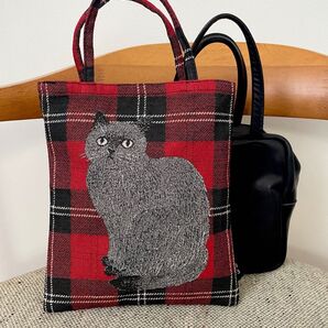 【新品】ミニトートバッグ Leo ゴブラン織り 松尾ミユキ