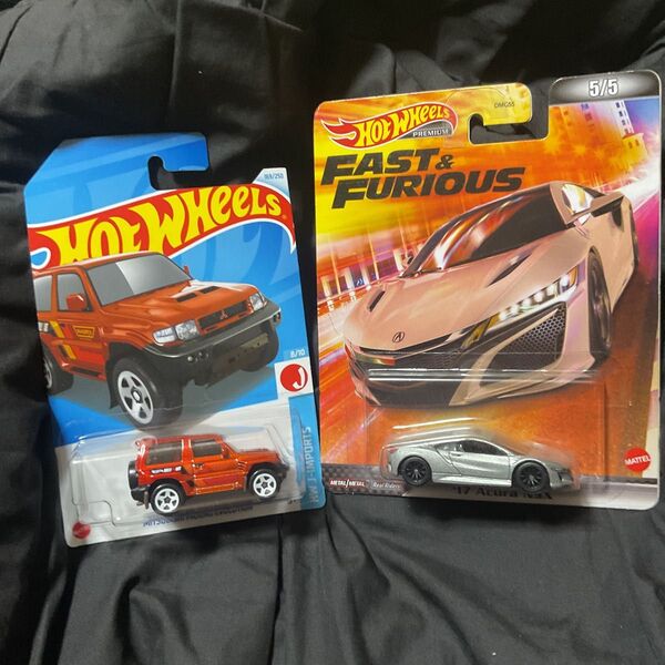ホットウィールNSX&パジェロエボリューション