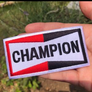 最後の1枚 ゲリラSALE CHAMPION チャンピオン ワッペン スパークプラグ