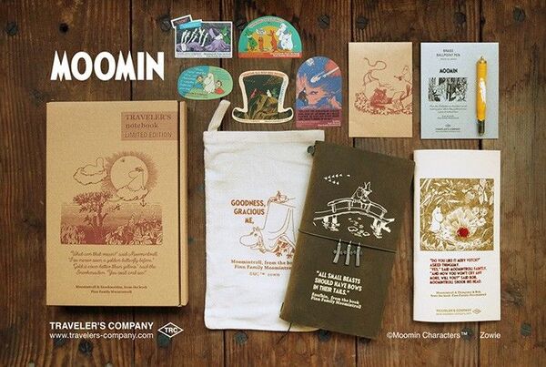 TRAVELER'S COMPANY トラベラーズノートセット ムーミン一家 新品未使用