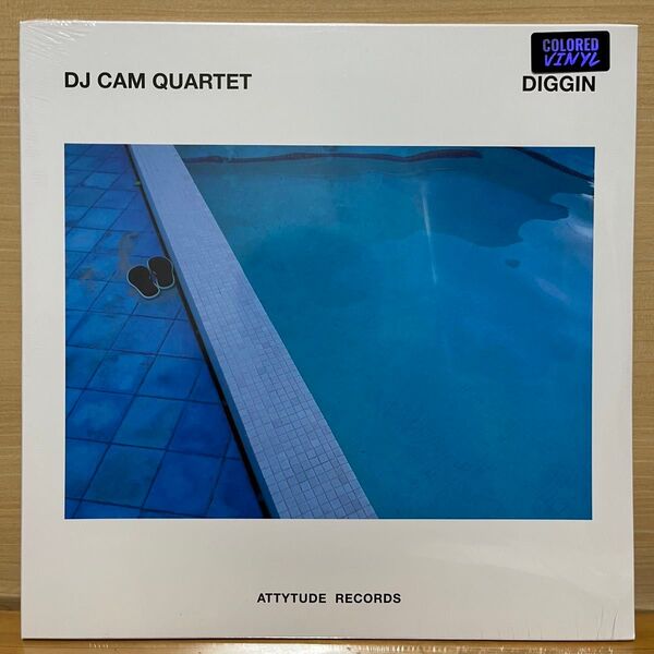 【新品】 DJ CAM QUARTET / Diggin ブルー・ヴァイナル仕様 12inch LP レコード