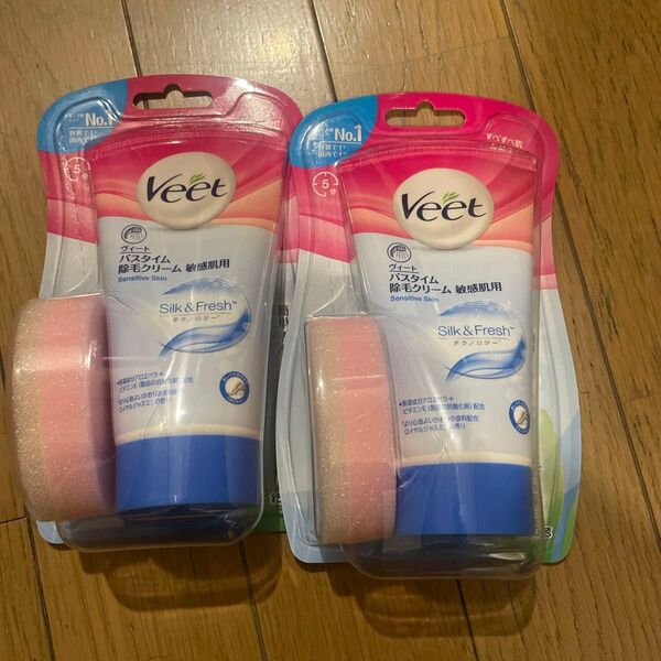 Veet ヴィート バスタイム 除毛クリーム 2個