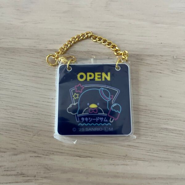タキシードサム OPEN/CLOSE ドアプレート風チャーム2