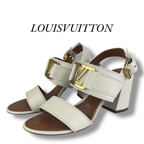 美品 LOUIS VUITTON ルイヴィトン サンダル ホライズンライン