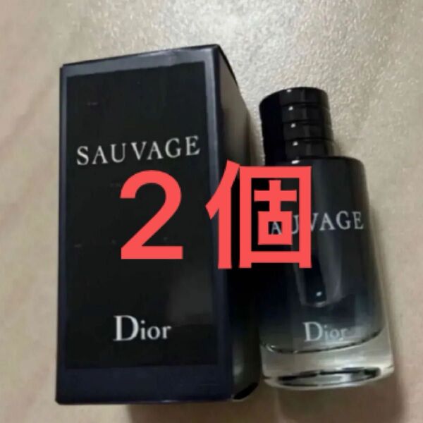 ディオール ソヴァージュ オードゥ トワレ 10ml 香水 サンプル 試供品 2個