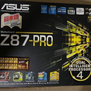 動作品 ASUS Z87-Pro LGA1150 マザーボード CPU メモリセット 即時支払いできる方限定特価品