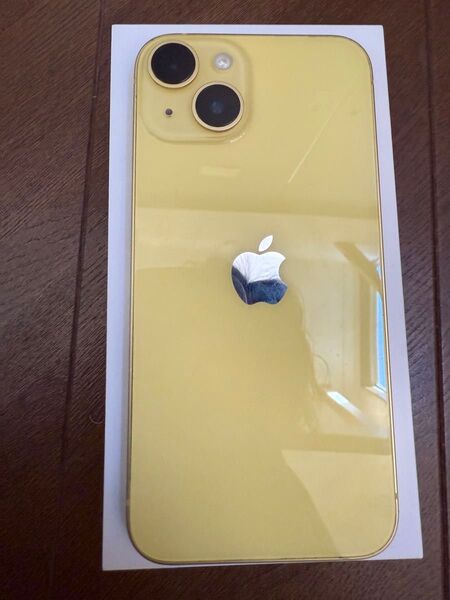 【美品】iPhone 14 128GBイエロー 本体 バッテリー81%