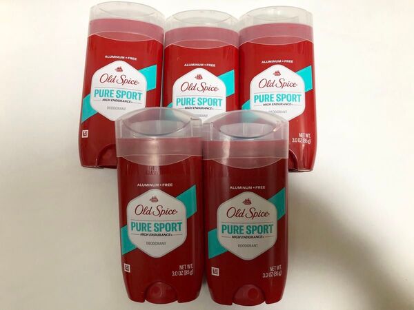 《5本》OldSpice PURE SPORT オールドスパイス ピュアスポーツ デオドラント 制汗剤 85g