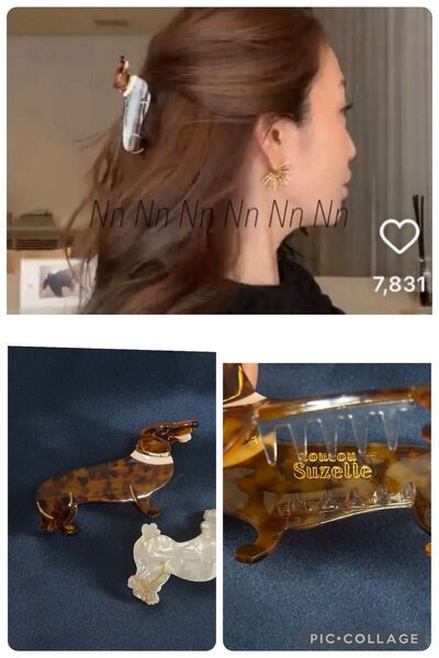 coucou suzette ククシュゼット ヘアクリップ