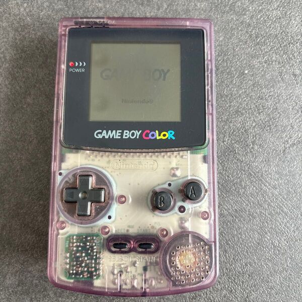 ゲームボーイカラー 任天堂 Nintendo クリアパープル GAMEBOY COLOR