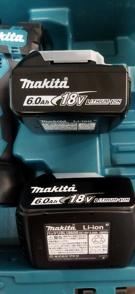 新品 マキタ BL1860B バッテリー2点 純正品