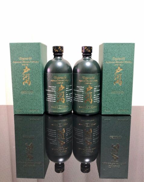 新品 製造終了商品 戸河内 8年 ウイスキー 700ml 2本 箱付 限定酒