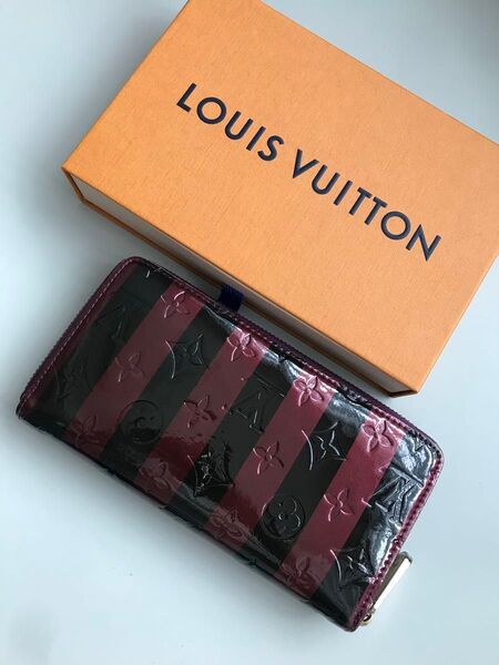 ルイヴィトン ヴェルニ 長財布 男女 訳あり商品