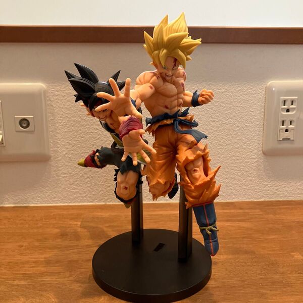 ドラゴンボール プライズフィギュア 孫悟空&バーダック 開封品