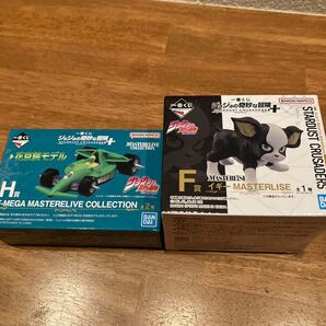 一番くじ ジョジョの奇妙な冒険+ F賞イギー&H賞F-MEGA MASTERELIVE Collection 未開封