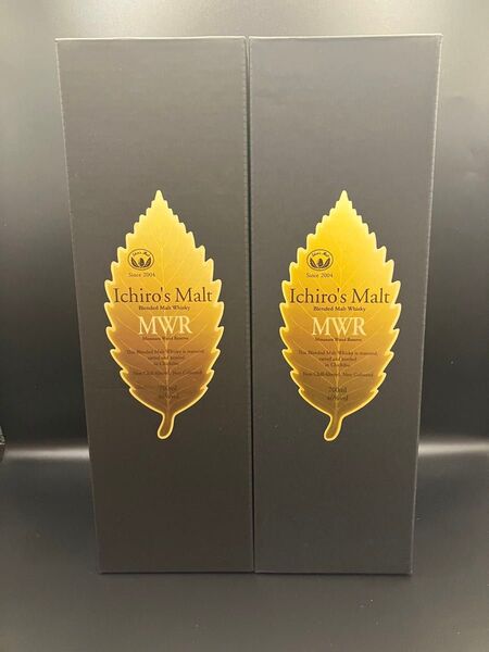 イチローズモルト MWR ミズナラウッドリザーブ 700ml 2本セット