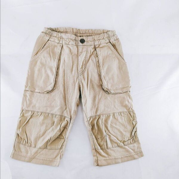 A-7 BeBe べべ 子供服 パンツ グレー ボトムス キッズ ベビー 子ども スラックス ストレッチ