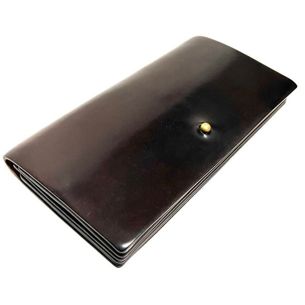 forme wallet cordovan burgundy フォルメ 長財布 コードバン ウォレット バーガンディ flp-18
