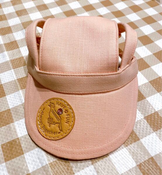 お散歩に♪ 犬用キャップ ハット 帽子 ペット