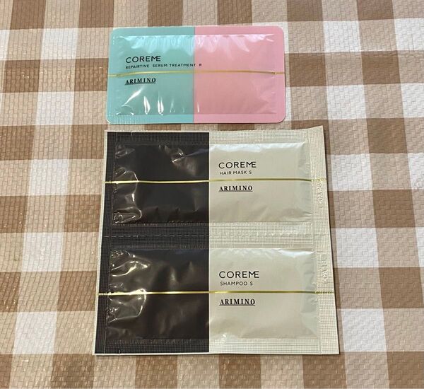 アリミノ コアミー★ヘアマスクS (シャンプー&トリートメント) 軟毛・細毛用